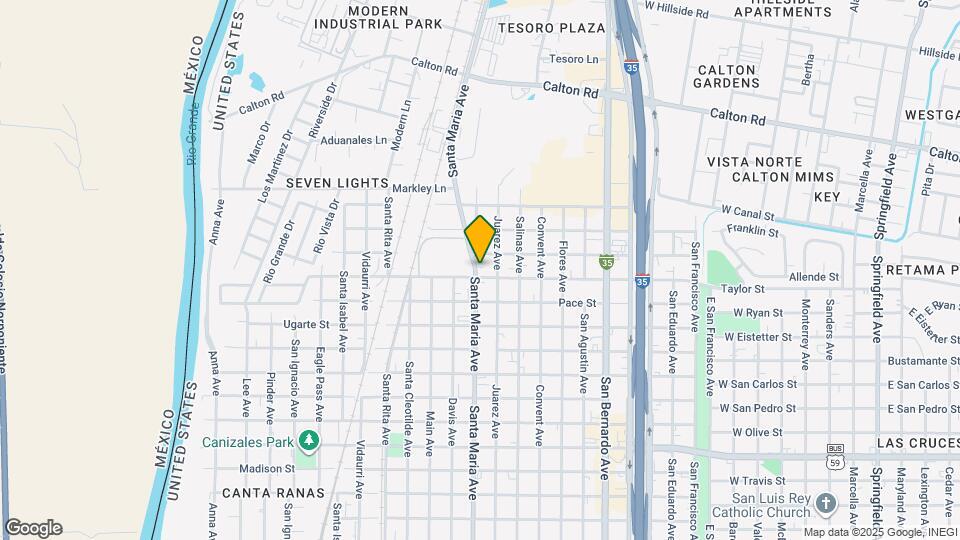 4201 Santa Maria Ave Map and Location Details