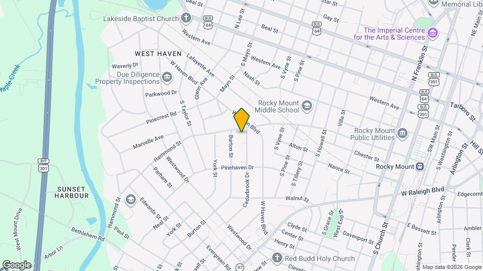 708 Cedarbrook Dr Map and Location Details