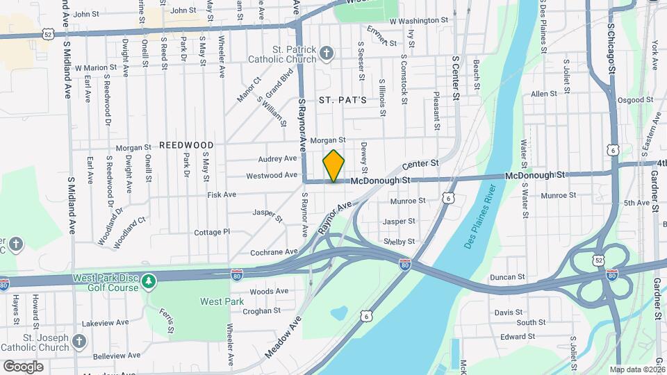 706 McDonough St Map and Location Details