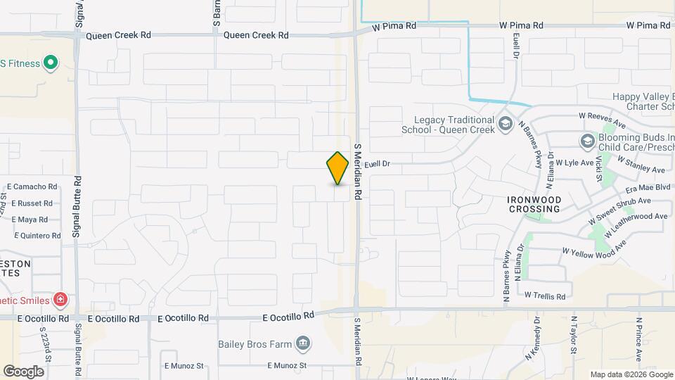 23135 E Camacho Rd Map and Location Details