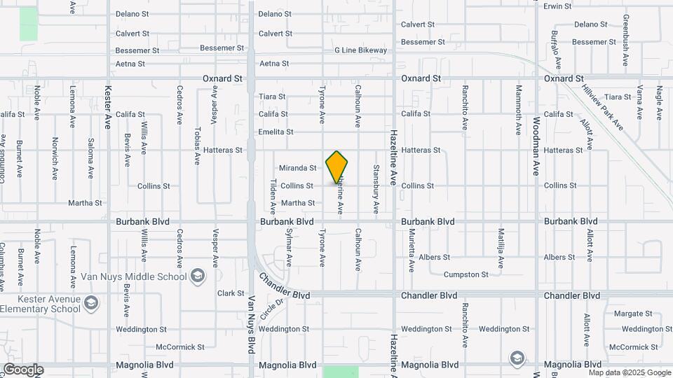 5655 Katherine Ave Map and Location Details