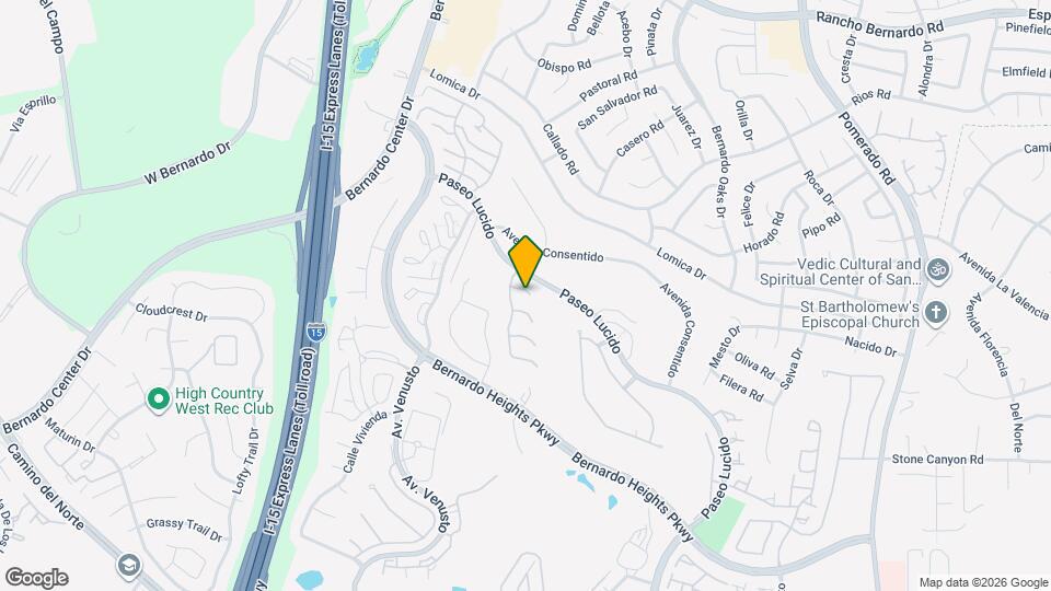 12135 Caddy Row Map and Location Details