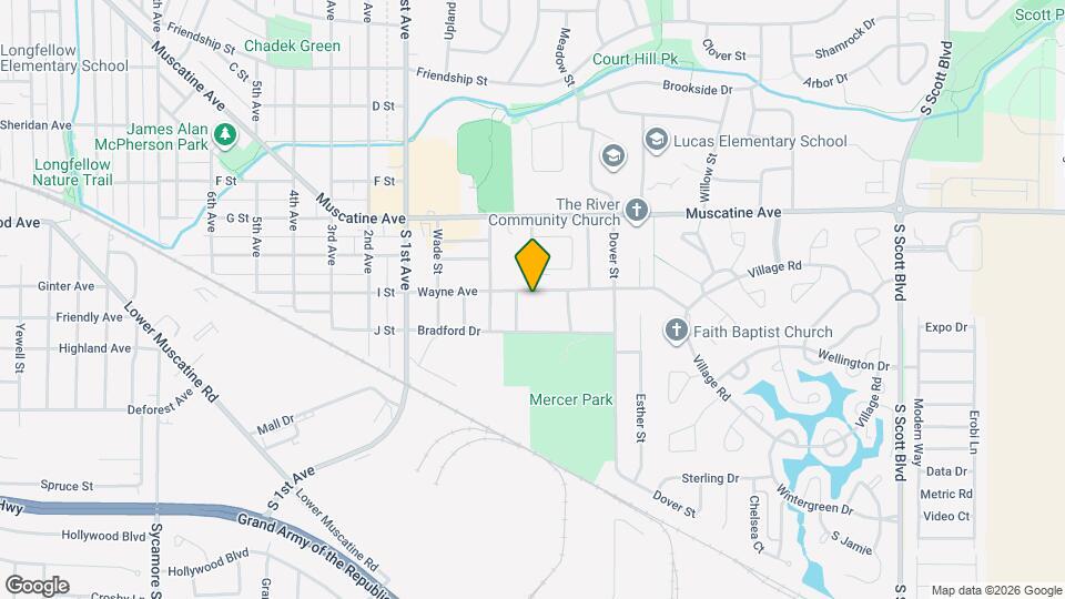 2713 Wayne Ave Map and Location Details