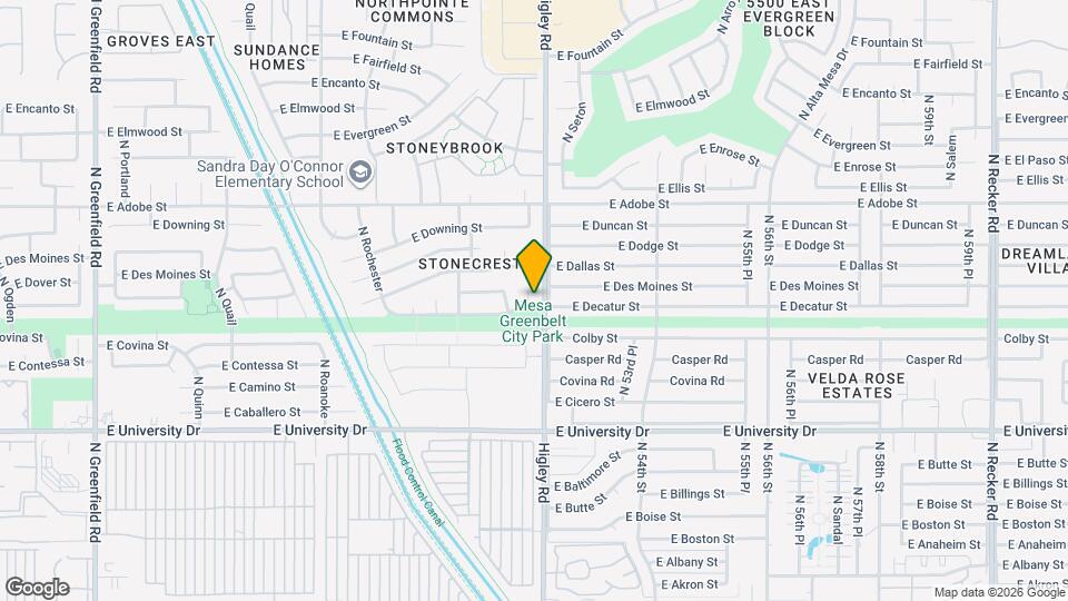 609 N Balboa Mapa y Detalles de la Ubicación