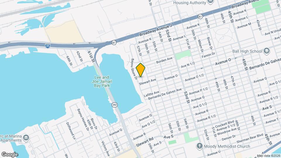 1611 Campbell Ln Map and Location Details