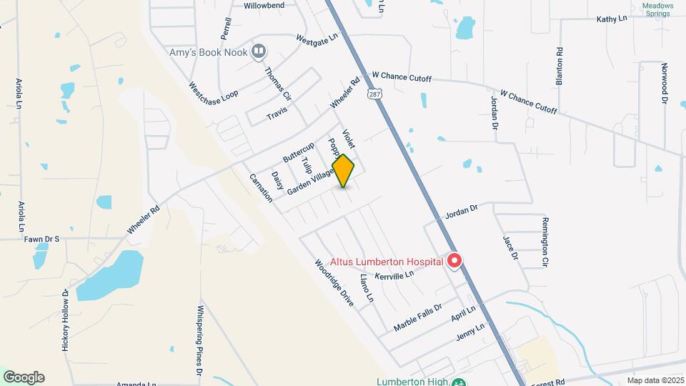 6640 Daylily Map and Location Details