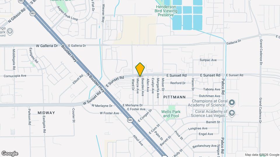 1940 Merze Ave Mapa y Detalles de la Ubicación