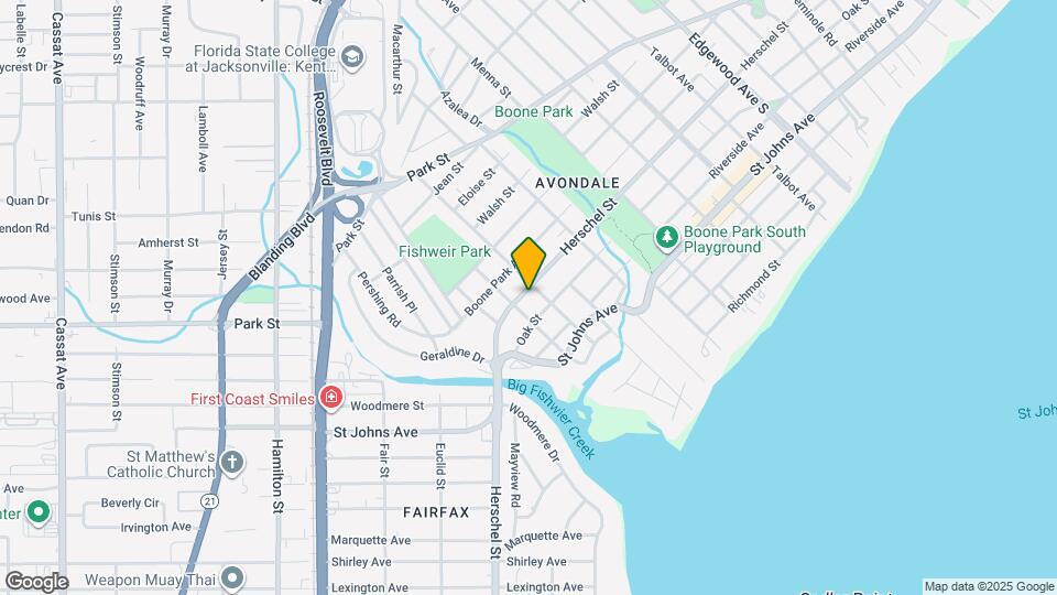 3914 Herschel St Map and Location Details