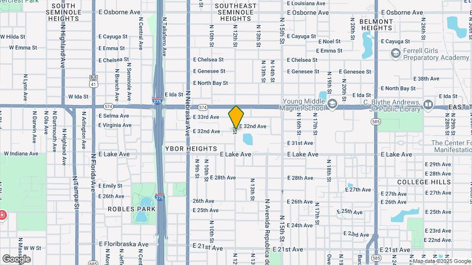 3709 N 12th St Mapa y Detalles de la Ubicación