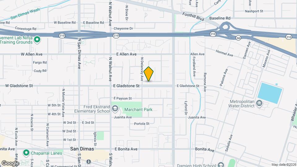 524 E Ghent St Mapa y Detalles de la Ubicación