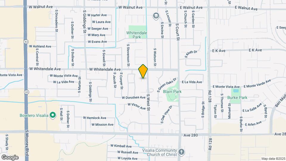 2918 S Willis Ct Map and Location Details