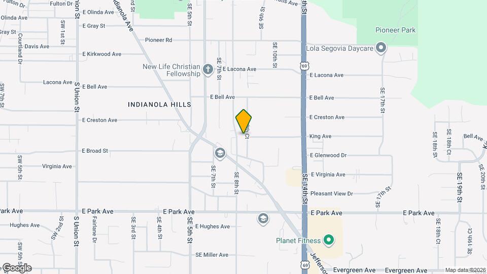 2802 SE 8th Ct Map and Location Details