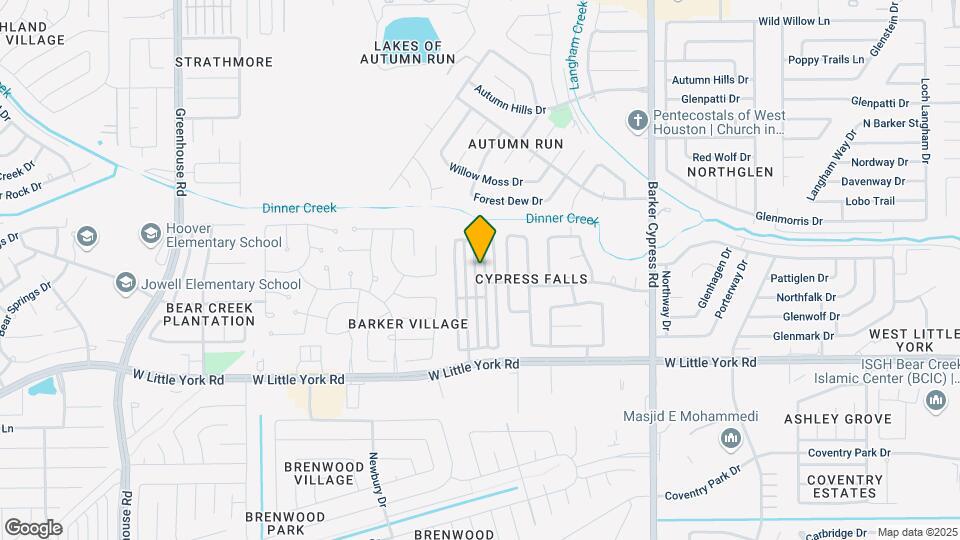 6425 Mountain Pines Ln Map and Location Details