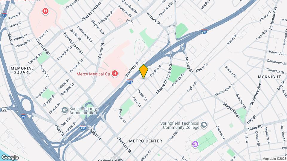 372 Franklin St, Unit Franklin #3 Mapa y Detalles de la Ubicación