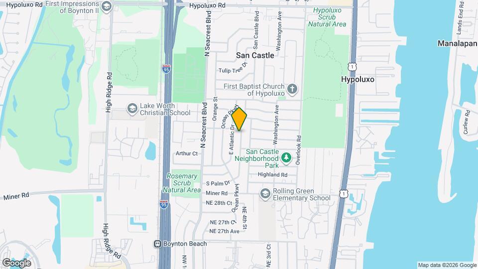 3265 E Palm Dr Map and Location Details