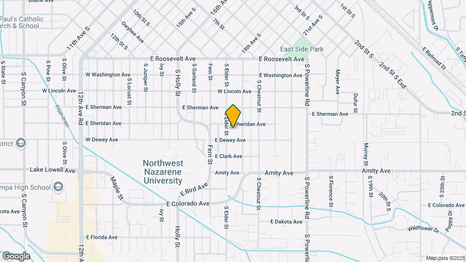514 S Elder St Map and Location Details