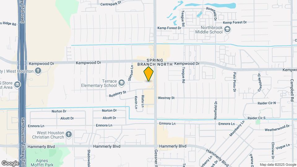2681 Gessner Rd Map and Location Details