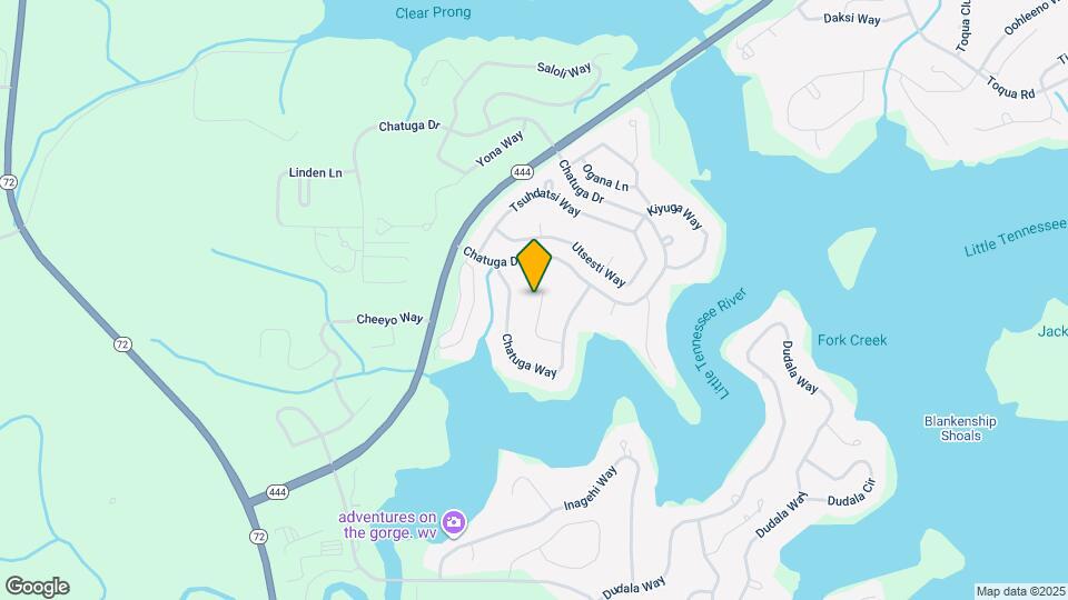 318 Chatuga Ln Map and Location Details