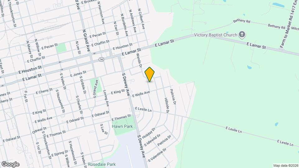 613 S Andrews Ave Map and Location Details