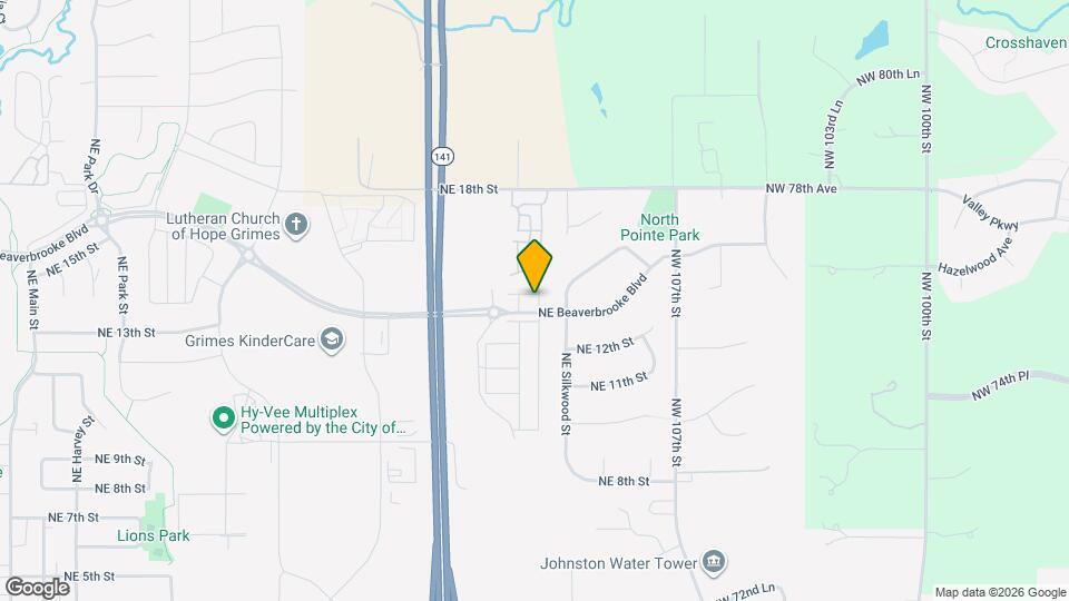 1408 Mocking Bird Ln Map and Location Details