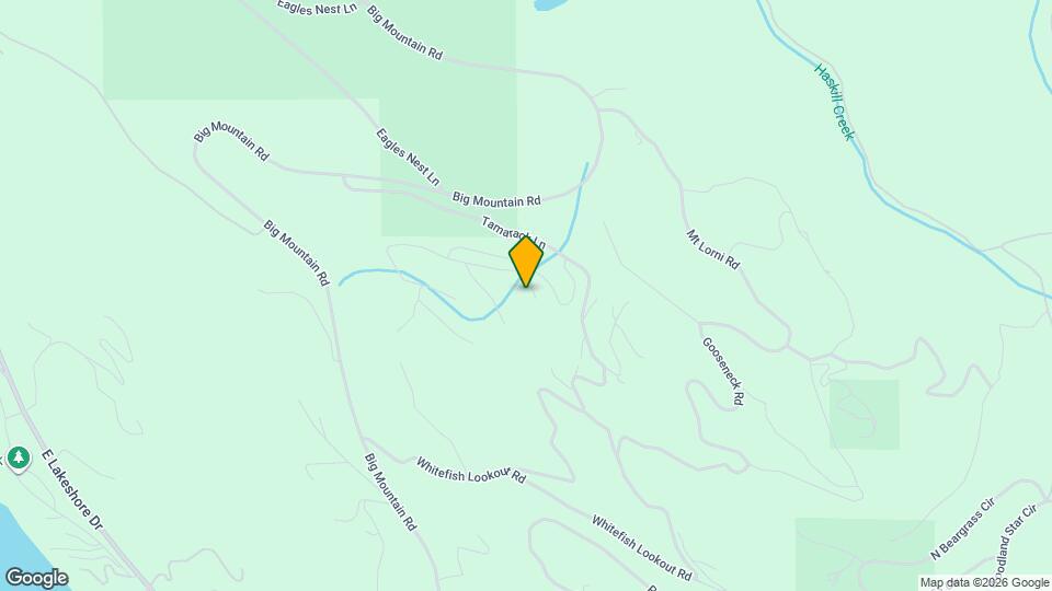 42 Alder Way, Unit Whitefish Condo Map and Location Details