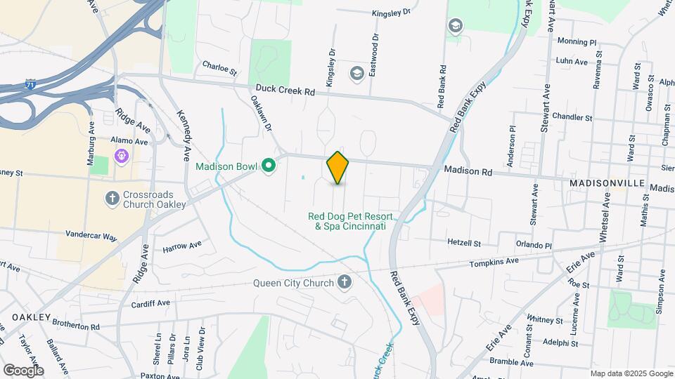 4948 Charlemar Dr, Unit 2nd Floor Map and Location Details