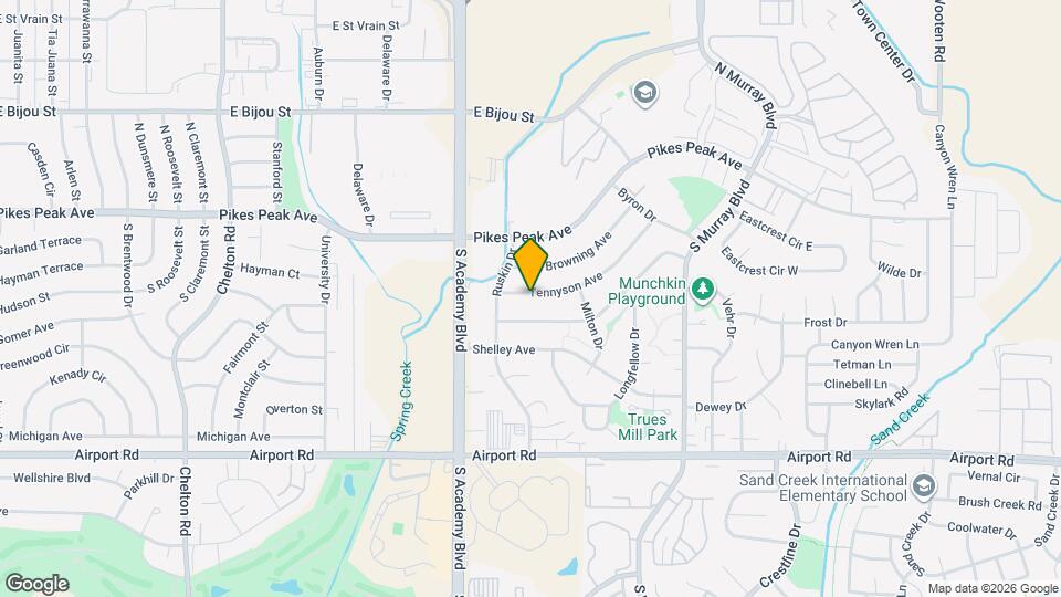 3919 Tennyson Ave Map and Location Details