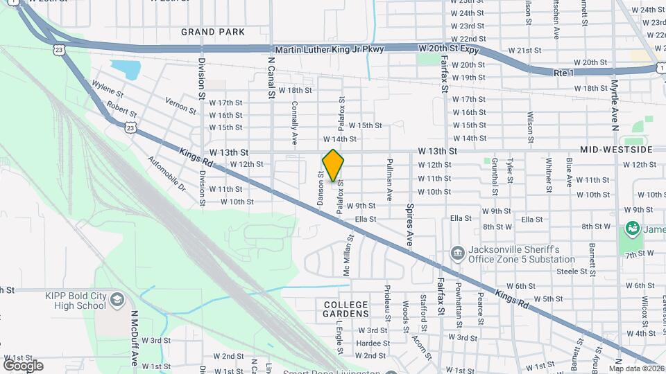 2012 Palafox St Map and Location Details
