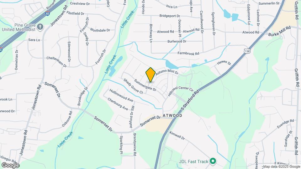 Room in Townhome on Autumn Mist Dr Map and Location Details