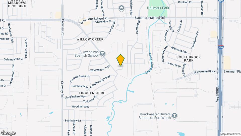 1256 Rosedale Springs Ln Map and Location Details