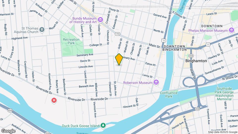 25 Walnut St, Unit 4JS Map and Location Details