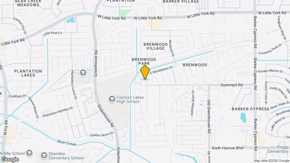 5911 S Brenwood Dr Mapa y Detalles de la Ubicación