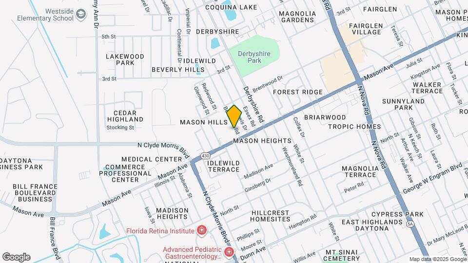 820 Berkshire Rd Map and Location Details