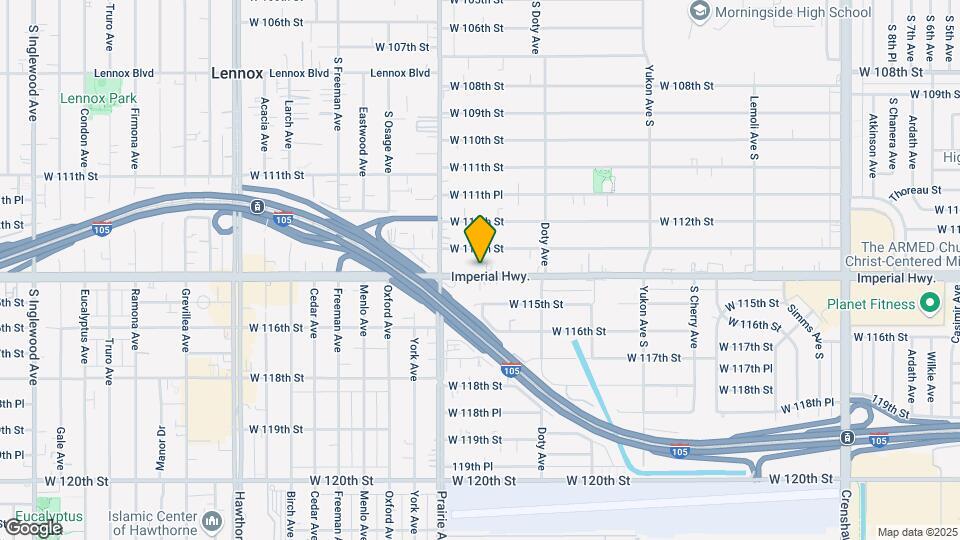 3911-& 3927 W Imperial Hwy Map and Location Details