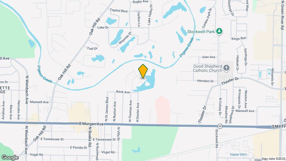 2115 Pineshore Ct Map and Location Details