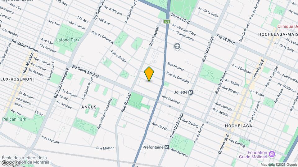 3510 Aylwin Rue Map and Location Details