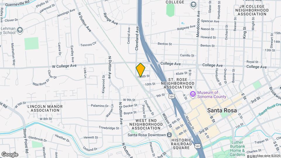 110 11th St Map and Location Details