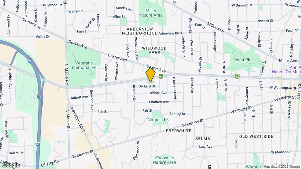 1716 Orchard St Map and Location Details