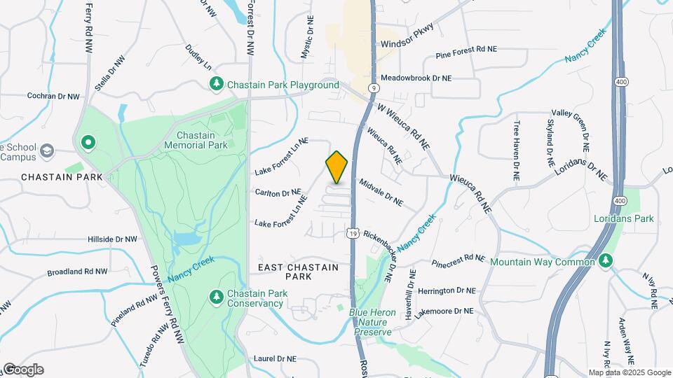 4300 Chastain Walk NE Map and Location Details
