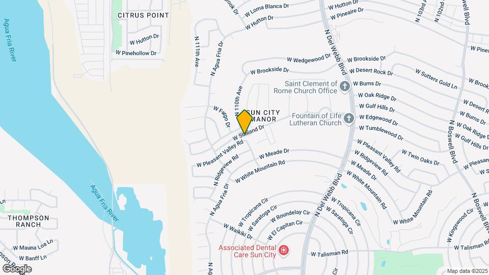 11002 W Pleasant Valley Rd Mapa y Detalles de la Ubicación