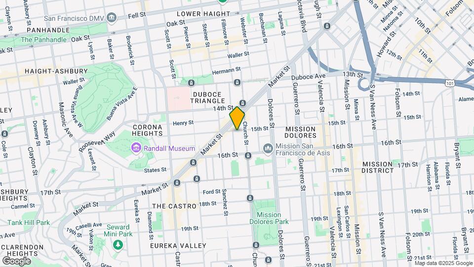 2037 15th St Map and Location Details