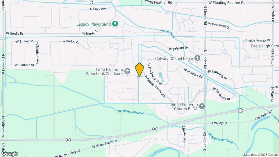 738 N Foudy Pl Map and Location Details
