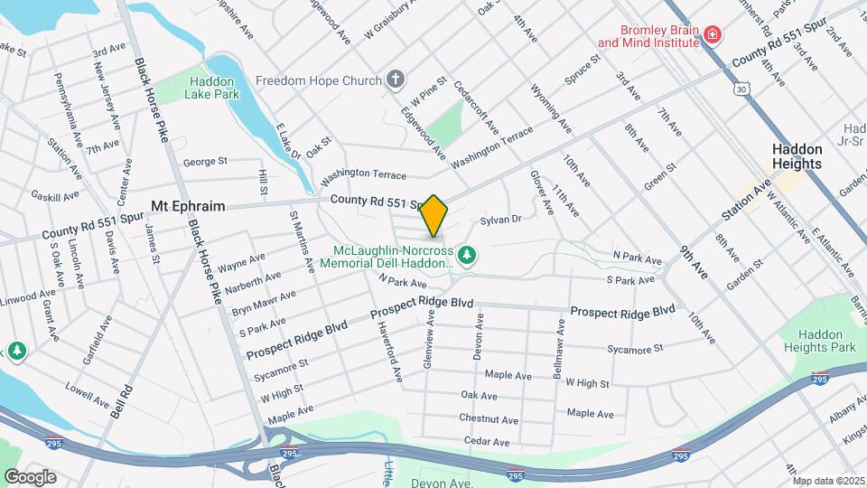 1305 Sylvan Dr Map and Location Details