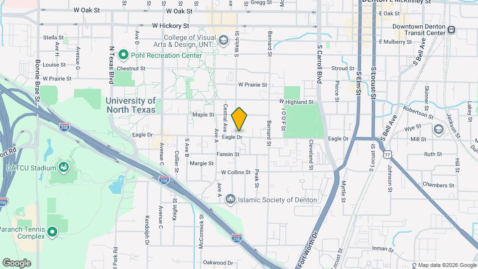 819 S Welch St Map and Location Details