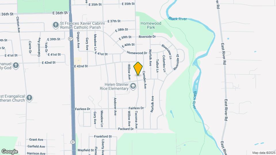 4313 Tacoma Ave Map and Location Details