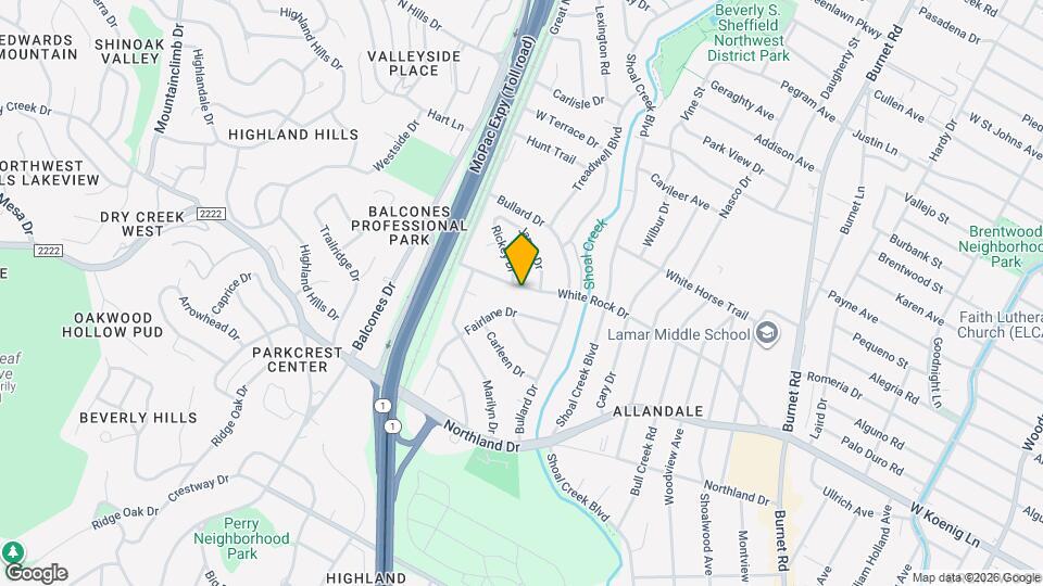 3005 White Rock Dr Map and Location Details