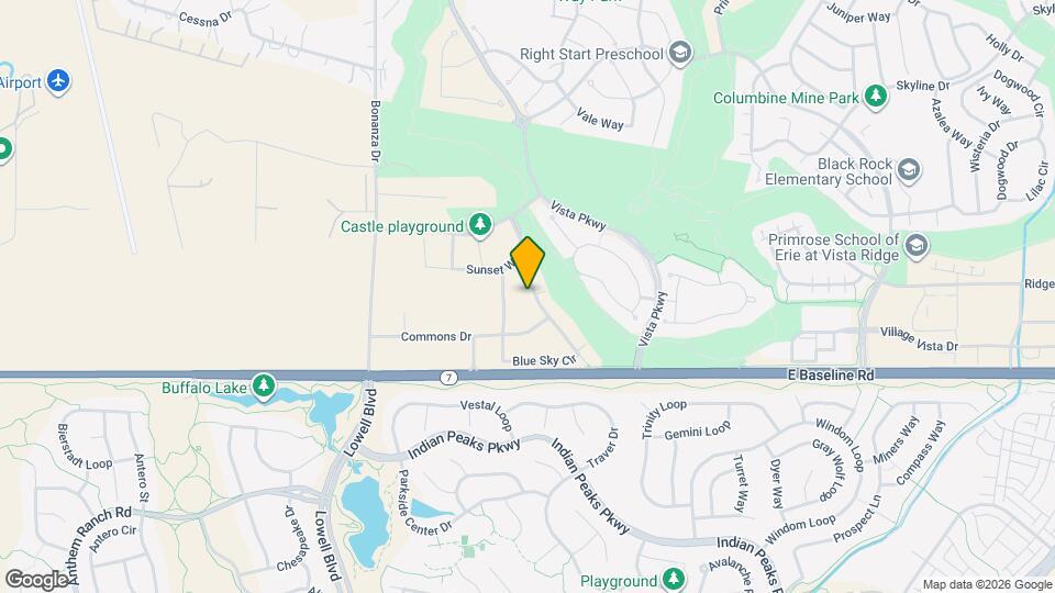 2900 Blue Sky Cir Map and Location Details