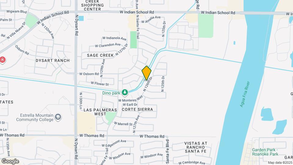 3234 N 126th Dr Map and Location Details