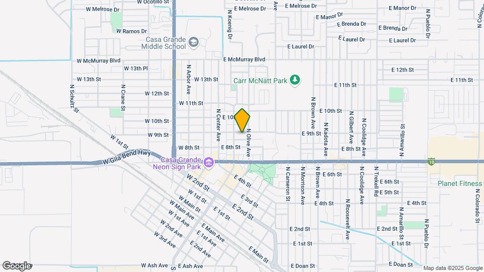 215 E 9th St Map and Location Details