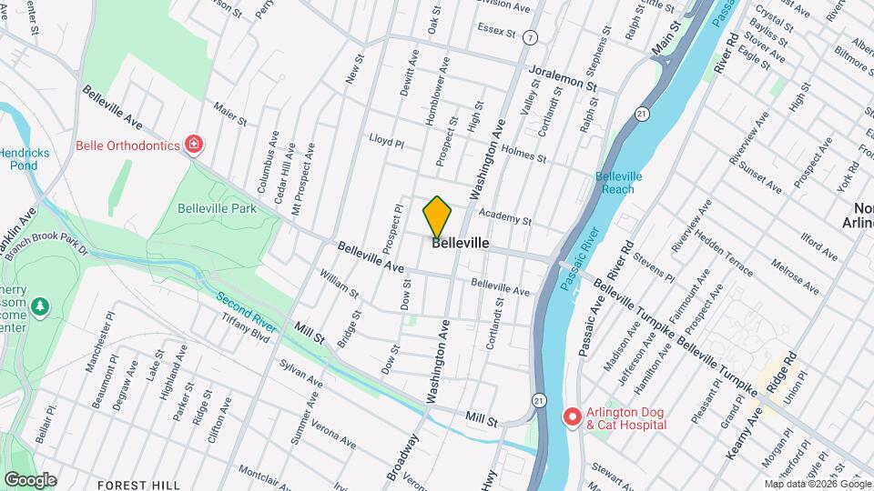 121 Rutgers St Map and Location Details